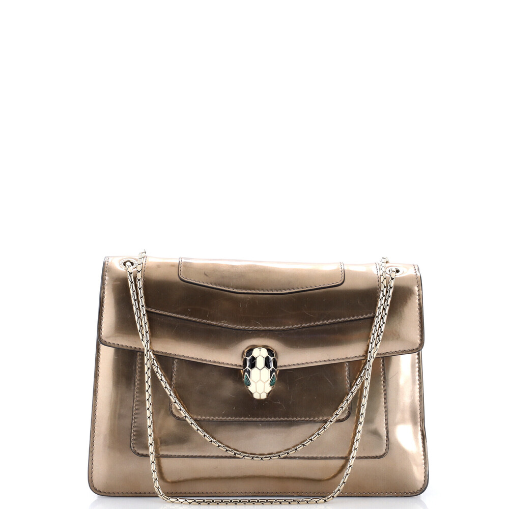 Bvlgari Medium Serpenti Forever Square Shoulder Bag